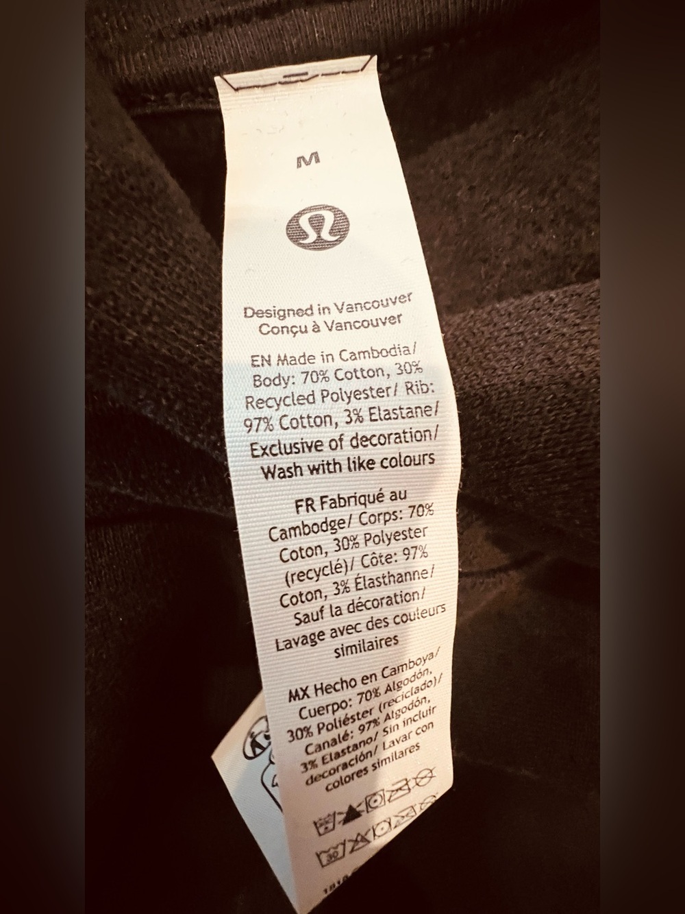 Lululemon Black Steady State Oversized Hoodie Women's Medium - Picture 6 of 8